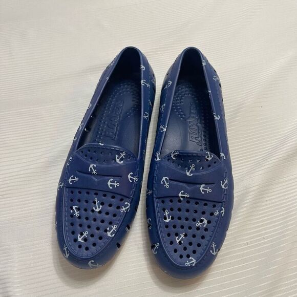 Floafers Posh Driver Women’s Anchor Loafers Size 8 - Picture 1 of 7